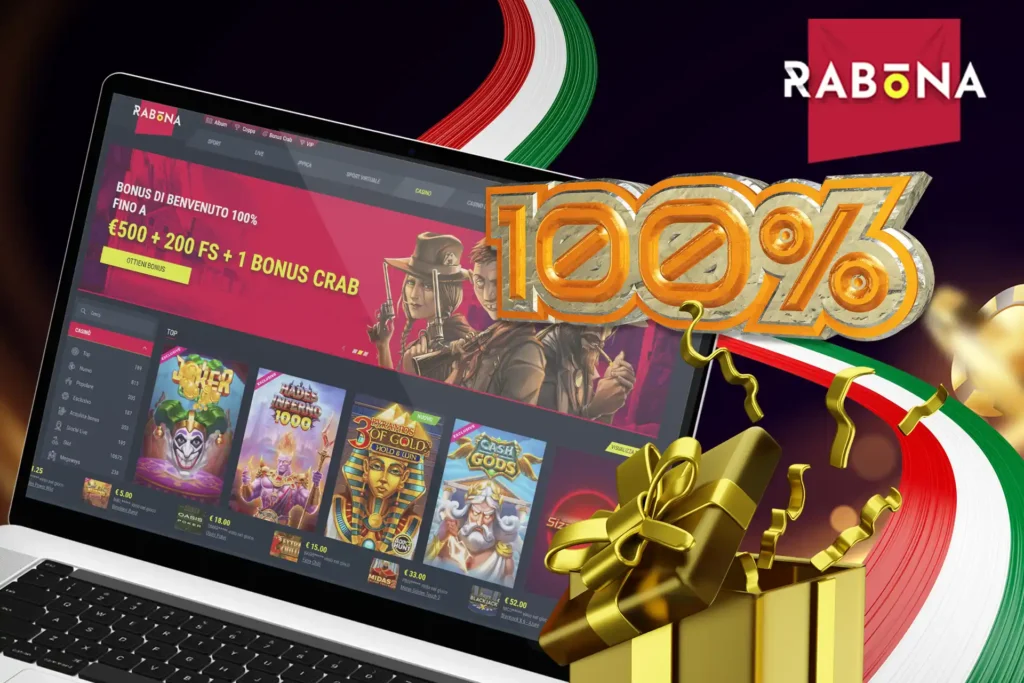 Dai un'occhiata alla recensione di Rabona Casino Italia